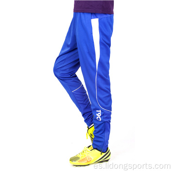 Pantalones de entrenamiento de fútbol de fitness de nuevo diseño al por mayor